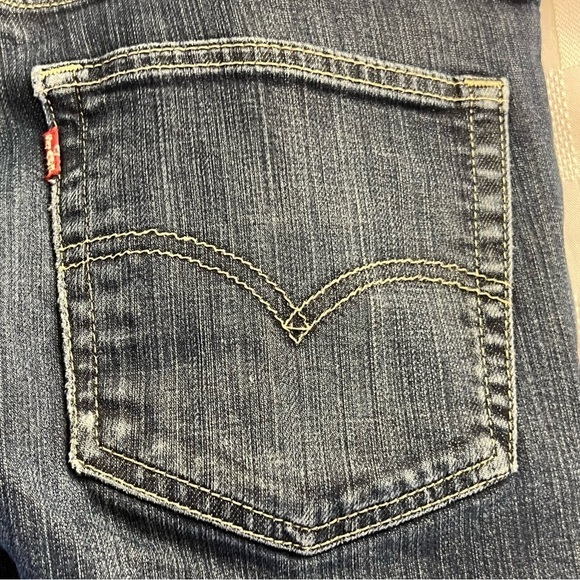 Levi's Strauss 511 Men's Jeans 36 Blue Dark Wash Slim Fit - Picture 8 of 14